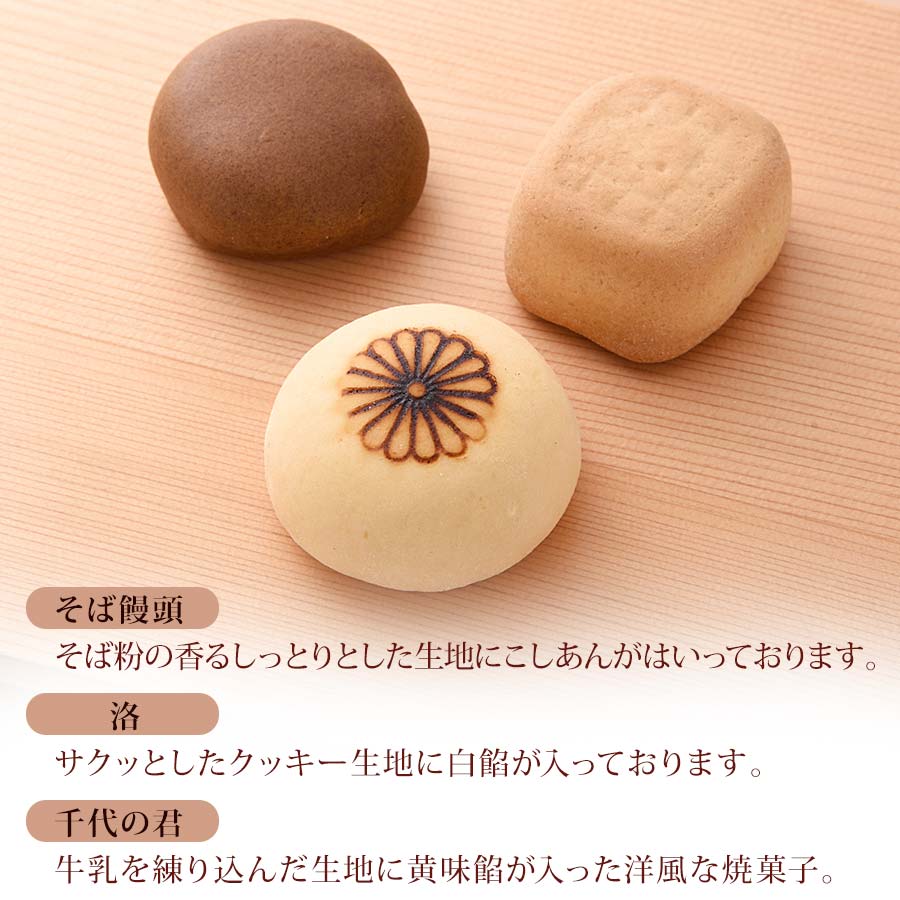 京の焼き菓子三種詰合せ【幸福堂　錦店】