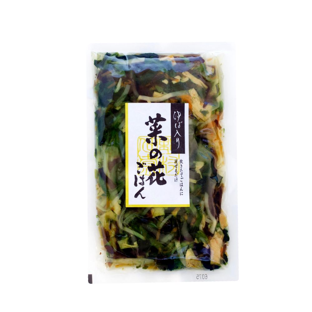 ゆば入り菜の花ごはん【野村佃煮　錦店】