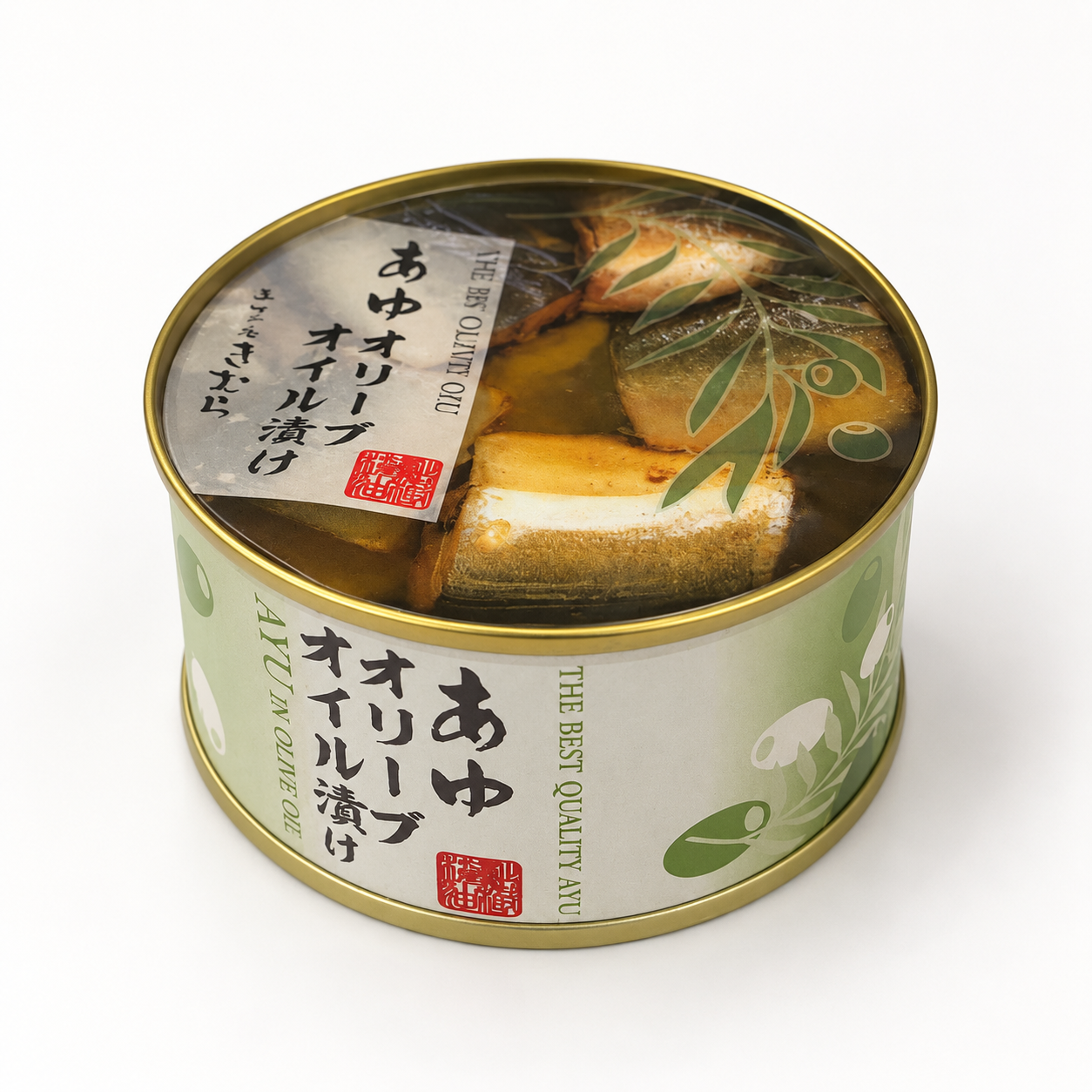 あゆオリーブオイル漬け