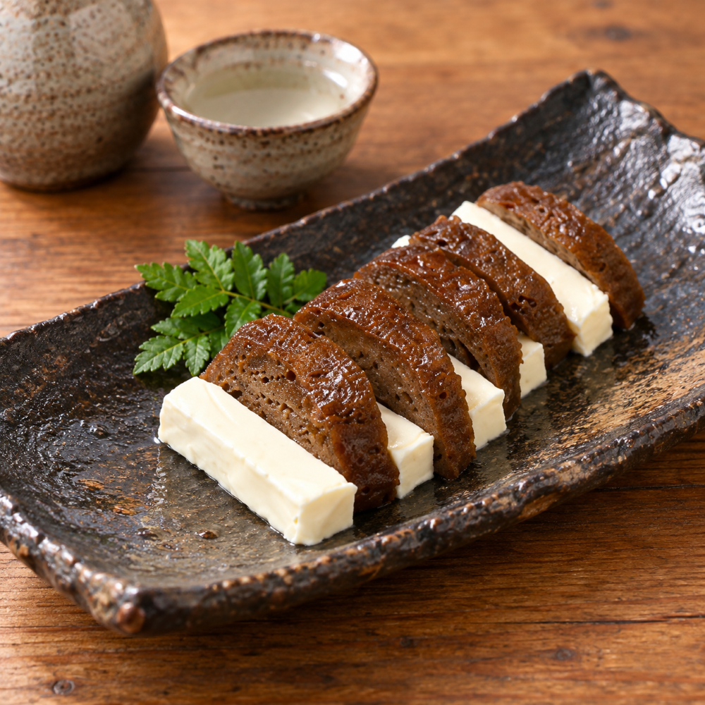 揚げて、じっくり炊き込んで味しみる精進の生麩。利休麩【麩房老舗(ふふさろうほ)】