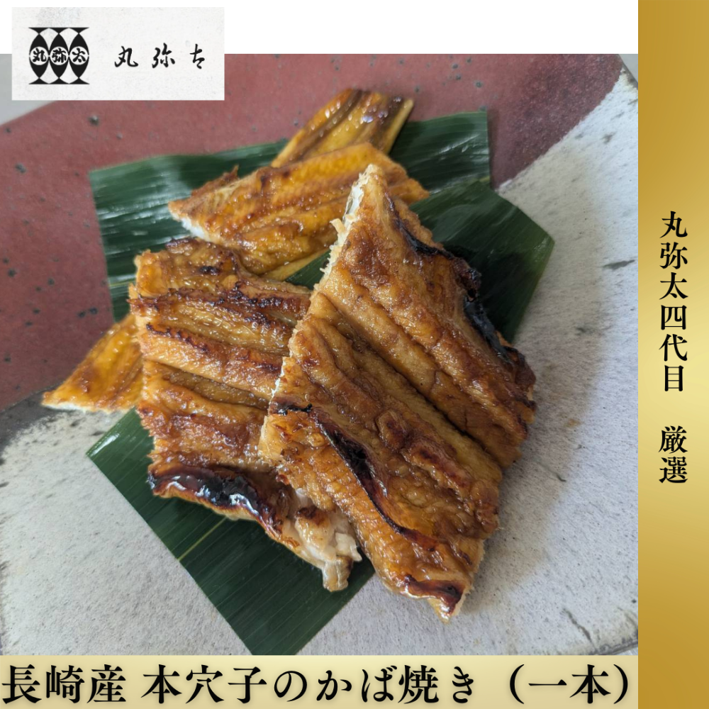 四代目厳選　長崎産本穴子のかば焼き（一本）【株式会社　丸弥太】