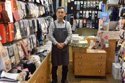 京都・錦　レッグヤスダ・「もっと身近に絹製品を」上質で天然素材製品のお店